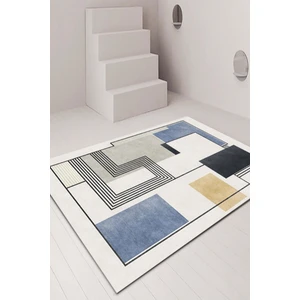 Decomia Home Dijital Kaymaz Yıkanabilir Modern Salon Halısı Mutfak Halısı Koridor Halı Yolluk D4101