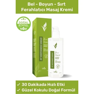 İlla Life At Kestanesi Özlü Bel Diz Bacak Boyun Eklem İçin Kas Gevşetici Masaj Kremi