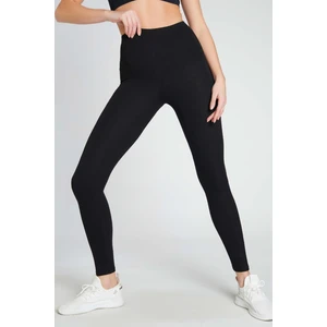 Kadın Angora Toparlayıcı Özellikli Siyah Tayt