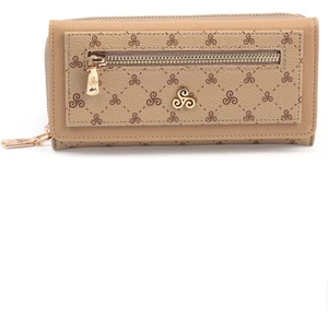 Çok Bölmeli Bol Gözlü Fermuarlı Kadın Cüzdan & Kartlık YC100002SLG
