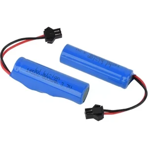 3.7V 14500 Li-On 2 Adet Oyuncak Pili Siyah Soket