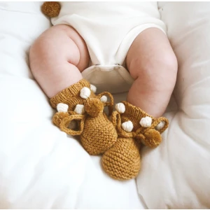 Ohlala Koala Ponponlu Bebek Patiği Model 2