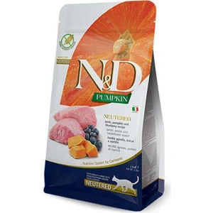 Pumpkin Tahılsız Sterilised Kuzu ve Balkabaklı Kısırlaştırılmış Kedi Maması 1,5 kg