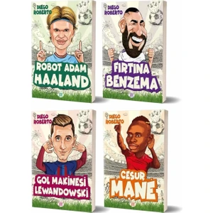 Robot Adam Haaland-Fırtına Benzema-Gol Makinesi Lewandowski-Cesur Nane