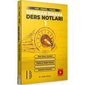 Benim Hocam Yayınları YDS - YÖKDİL - YKS -DİL Sıfırdan Sınava Ders Notları 1