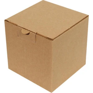 Koli Kolay 10,5x10,5x10,5 cm Kilitli E-Ticaret Kutusu, Kupa Kutusu, Mum Kutusu 10 Adet