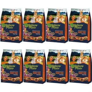 Nature Plan Premium Tavşan Yemi Doğal İçeriklerle Zenginleştirilmiş 800 Gr 8 Paket