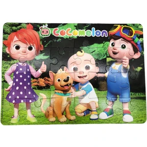 Laço Kids Cocomelon Büyük Yer Puzzle 24 Parça Çocuklar Için Eğitici Yapboz