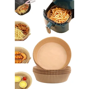 Alluse Airfryer Pişirme Kağıdı Xiaomi ve Philips Uyumlu 50 Adet Airfryer Pişirme