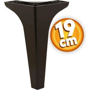 Sedef Lüks Mobilya Kanepe Sehpa Tv Ünitesi Koltuk Ayağı 19 cm Siyah Baza Ayakları