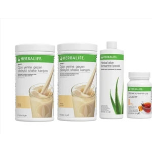 Herbalıfe Vanilya 2 Adet Shake 1 Adet Limonlu Çay 1 Adet Aloevera