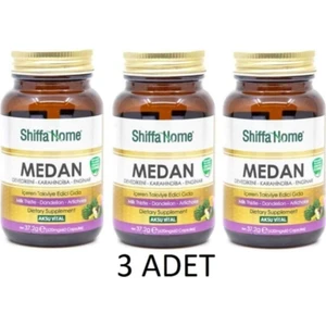 Shiffa Home 3 Adet Aksuvital Medan (Deve Dikeni-Enginar) 60*3