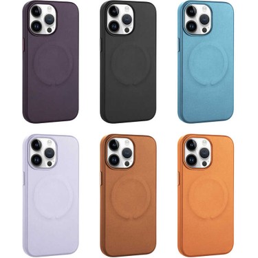Case 4U Apple iPhone 14 Pro Kılıf PU Deri Magsafe Wireless Fiyatı