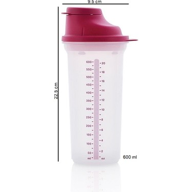 Tupperware Şek Şek 600 ml Pembe Çırpıcı Karıştırıcı Shaker Fiyatı