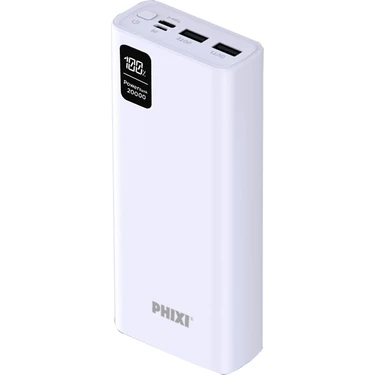 Phixi Force QC2220 20.000MAH LCD Ekranlı 22.5W Pd Destekli