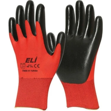 Mafel Eli Nitril 007 Iş Eldiveni No:10 Xl 12 Adet