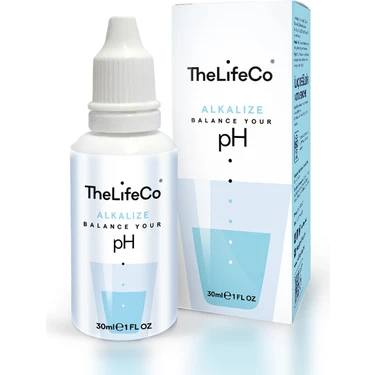 TheLifeCo Alkalize PH Solüsyonu 30ml (Suyu Alkalize Etmek