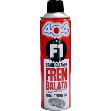 404 Fren Balata Temizleyici F1 Kırmızı