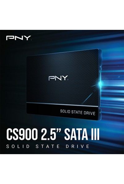 Pny CS900 2.5" Sata3 SSD Disk 1tb (535/515MB/S) SSD7CS900-1TB-RB