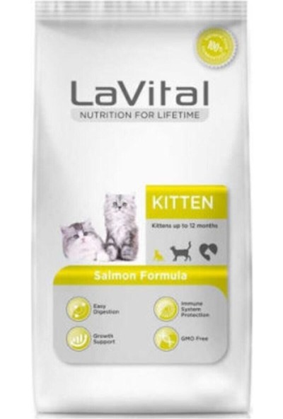 La Vital Kitten Somonlu Yavru Kedi Maması 1,5 kg