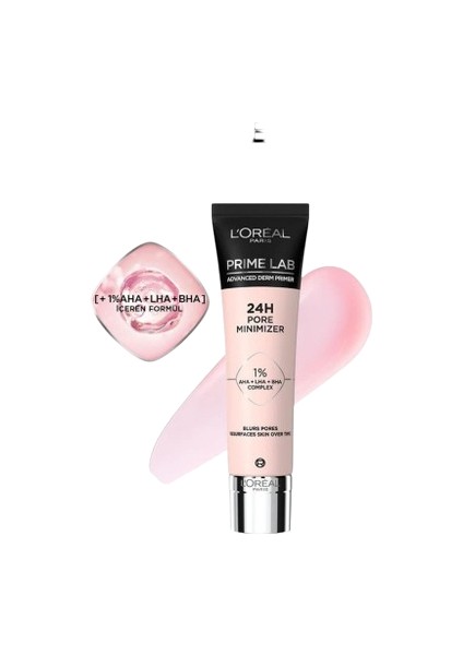 L'Oréal Paris Prime Lab Pore Minimizer Gözenek Küçültücü Aha Ve Bha Içeren Primer