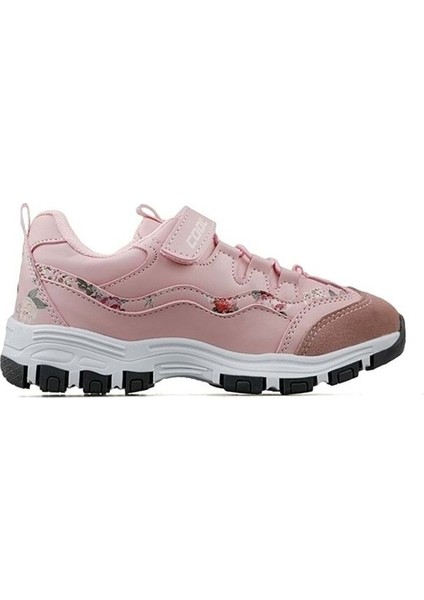 Snickers Pembe & Siyah Cırtlı Kız Çocuk Spor Ayakkabı