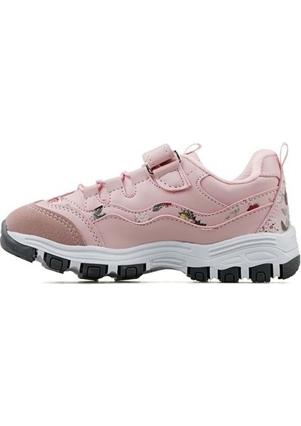 Snickers Pembe & Siyah Cırtlı Kız Çocuk Spor Ayakkabı