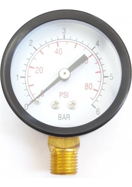 Manometre 50X6 Bar