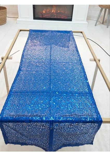 Pul Payetli 3mm Ince Pullu Runner 40 x 120 cm