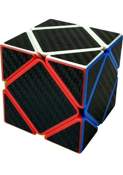 New Skewb Speed Cube Carbon Fiber Kaplama Zeka Küpü Sabır Küpü Sıradışı Tasarım Küp Akıl Oyunları