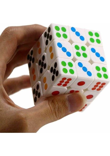 3x3 Zar Zeka Küpü 3x3 Zar Sabır Küpü Zar Rubiks Cube 3x3 Zeka Küpü Akıl Oyunları Takılma Yapmayan Küp