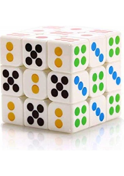 3x3 Zar Zeka Küpü 3x3 Zar Sabır Küpü Zar Rubiks Cube 3x3 Zeka Küpü Akıl Oyunları Takılma Yapmayan Küp