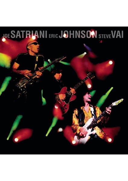 Joe Satriani, Steve Vai, Eric Johnson G3 Live In Concert - CD