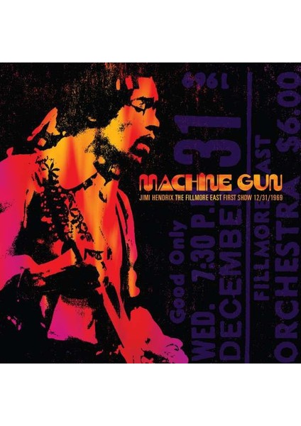 Jimi Hendrix Machine Gun – The Fillmore East First Show 12/31/1969 - CD