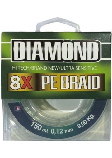 0.26MM Bauer Diamond 8x Ip Misina 150M.