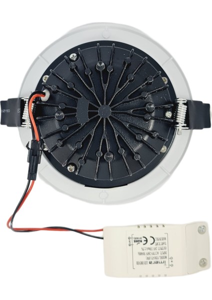 8 Watt LED Spot Trafolu Beyaz Kasa Beyaz Işık (Ydo-F3) fiyatları