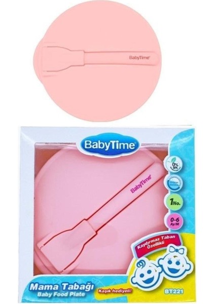 BT221 Mama Tabağı - Pembe