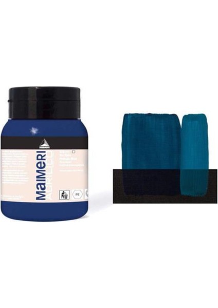Acrilico Akrilik Boya 500ML NO:378 Phthalo Blue