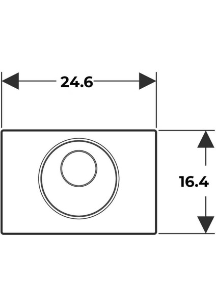 Sıgma10 Fotoselli/Manuel Kumanda Paneli P.Çelik 12 Cm Rezervuar Için - Elektrikli + Iç Set