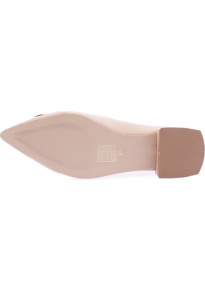 2800-23Y Kadın Sivri Burun Tokalı Babet indirimleri