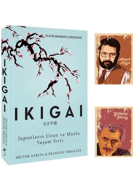 Ikigai - Hector García - - Roman Seti - Yılmaz Güney Ahmet Kaya Not Defterli