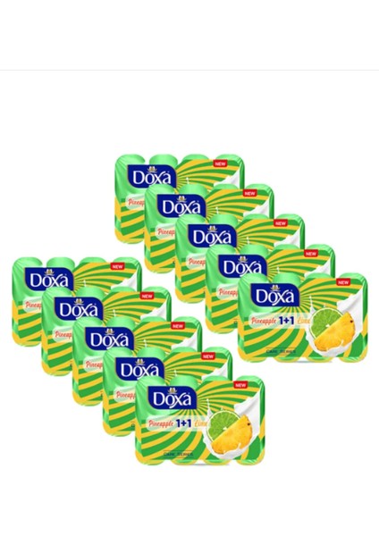 Ecopack Nemlendirici Kremli Güzellik Sabunu Bakım Seri–Ananas Lime Parfüm 85 gr - 40 Adet Sabun