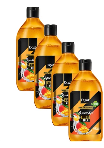 Life Duş Jeli Relax Serisi - Mango Sütlü 400 ml 4 Adet