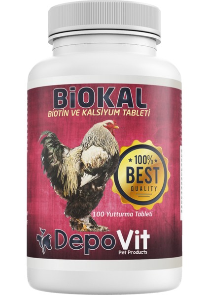 Depovit Biotin Ve Kalsiyum Tableti 500 Adet
