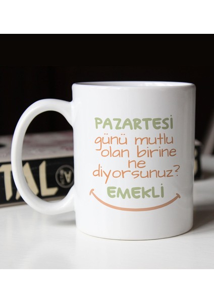 Gift Emekli Tasarımlı Beyaz Kupa Bardak-2, Erken Emekli, Yeni Emekli, Eyt Hediyesi