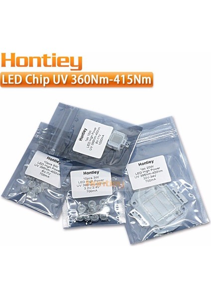 100W Uv Ultravıole Smd LED Chip 395-400NM Bakır Kafes indirimleri