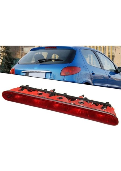 Peugeot 206 Arka Bagaj Üçüncü Stop Lambası Ledli 1997-2012 6350K5 fiyatları