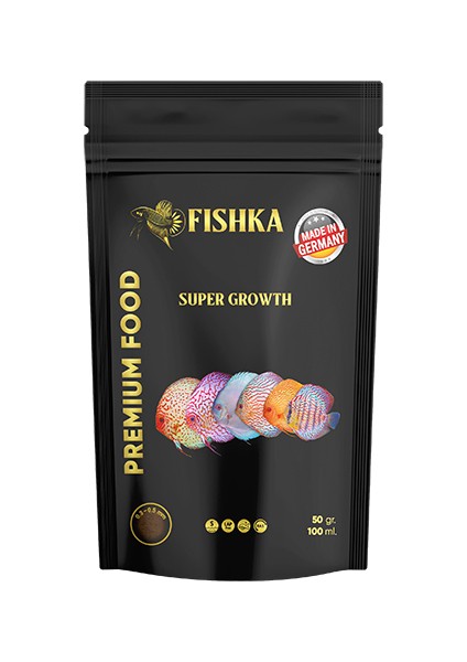 Super Growth 100 ml 50 gr Discus Balık Yemi