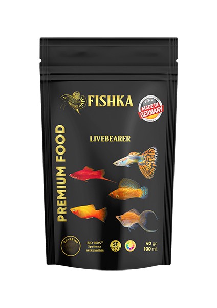 Livebearer 100 ml Tetra Süs Balıkları Yemi