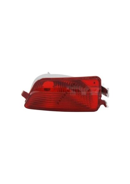 Arka Tampon Alt Sis Reflektör Sol C4 2002-2011 Kırmızı 6350V0